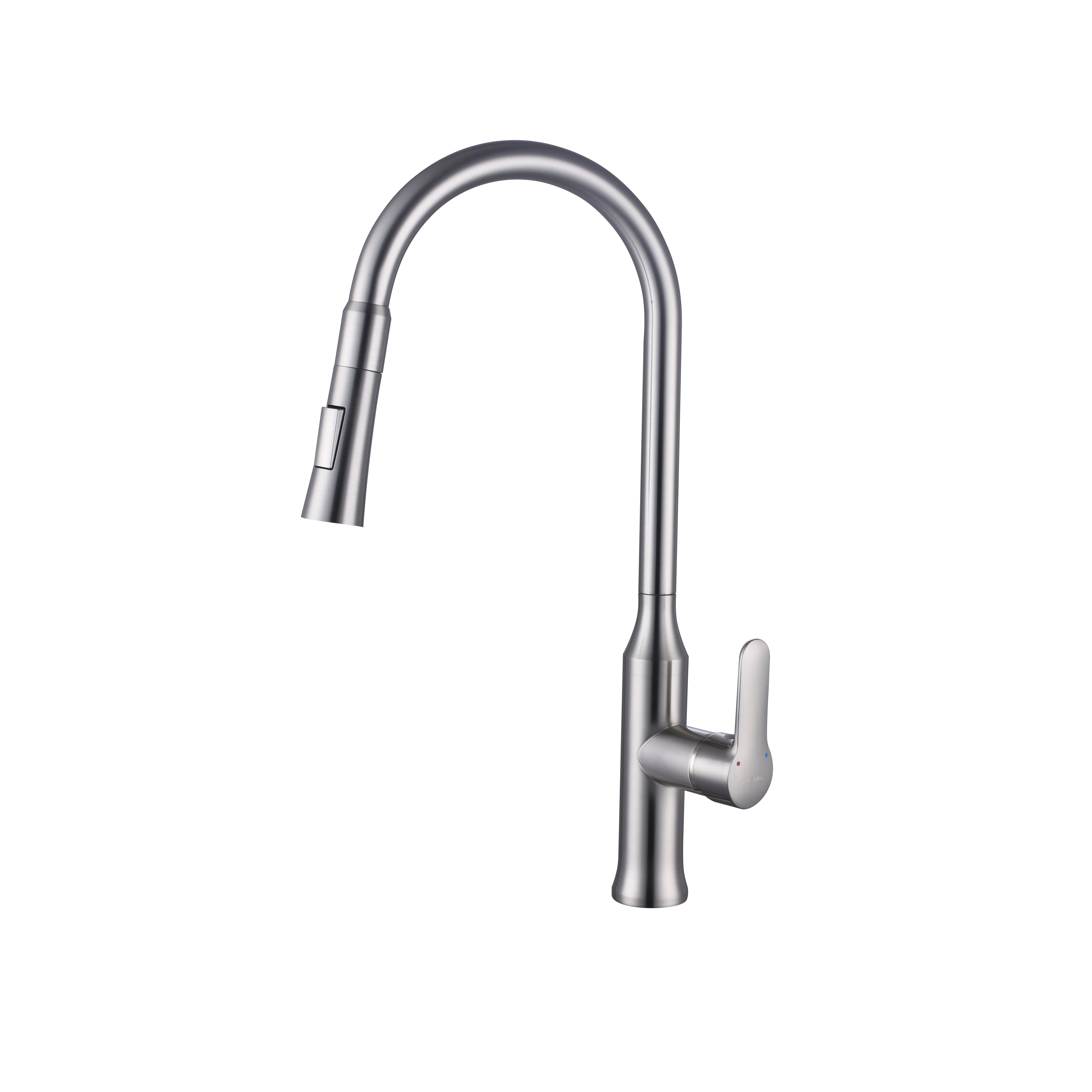 Darwin Pull-Out Kitchen Mixer - Brushed Nickel