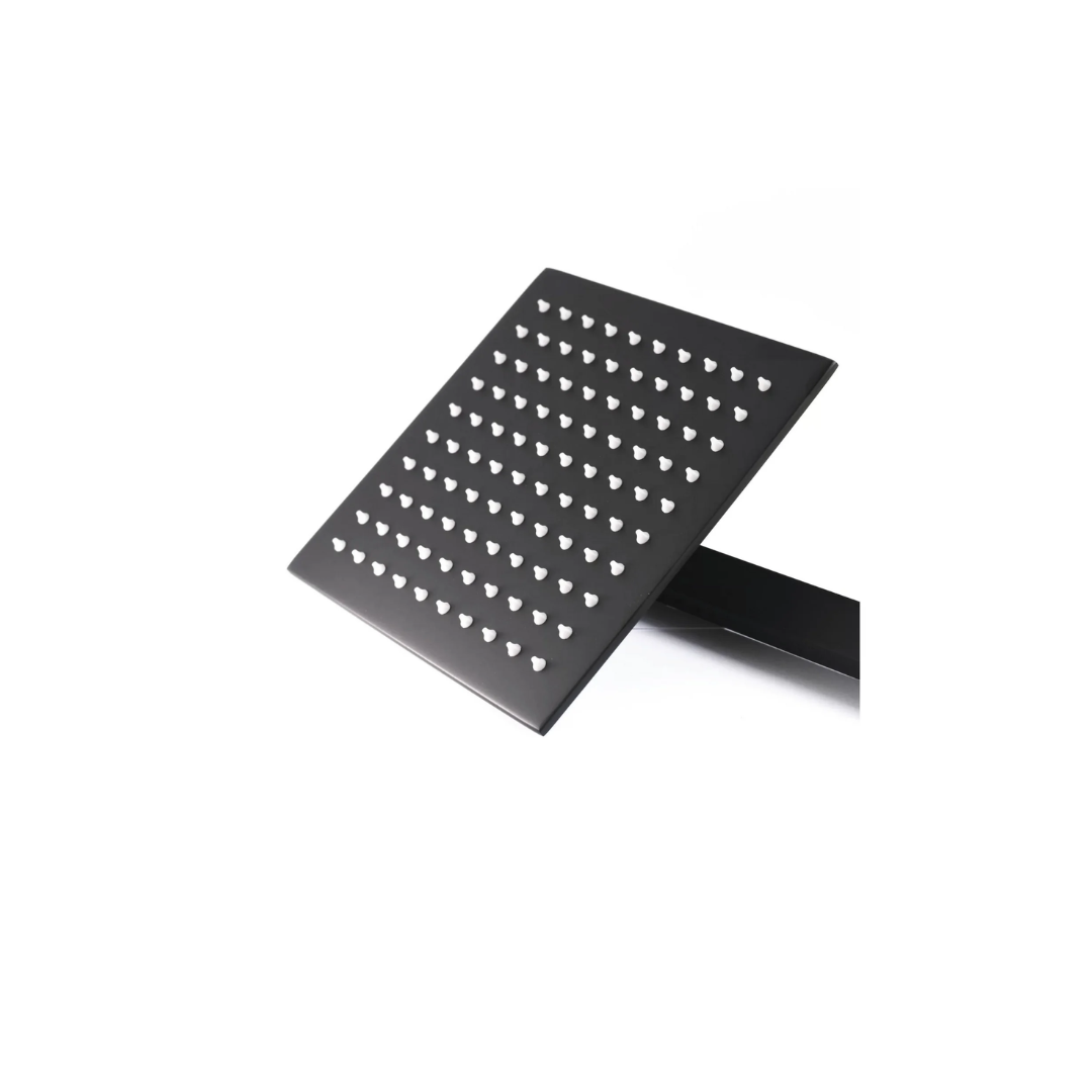 Airlie Rain Shower Head+Arm - Matte Black