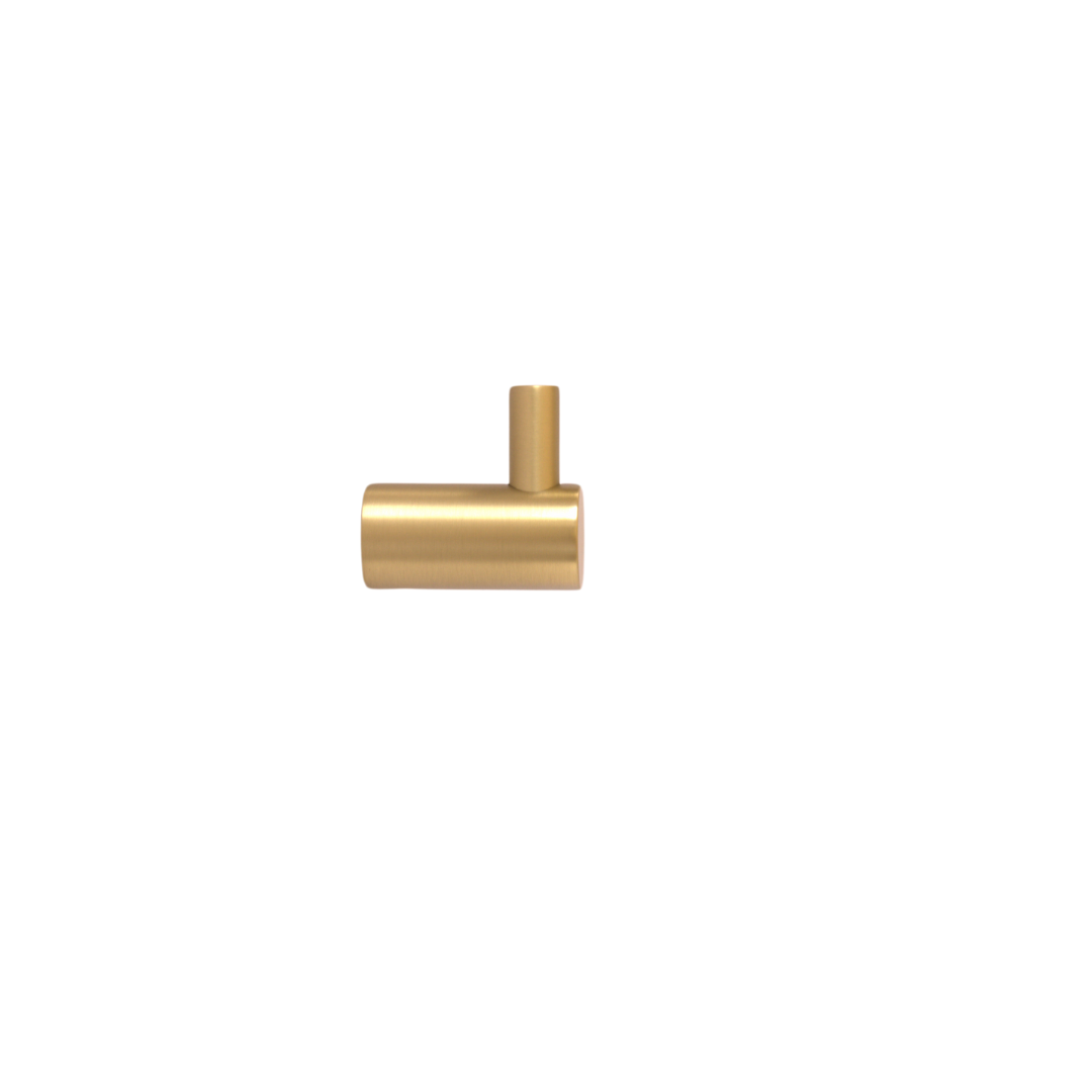 Bargara Robe Hook - Brushed Brass