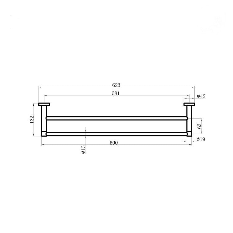 Bargara Double Towel Rail