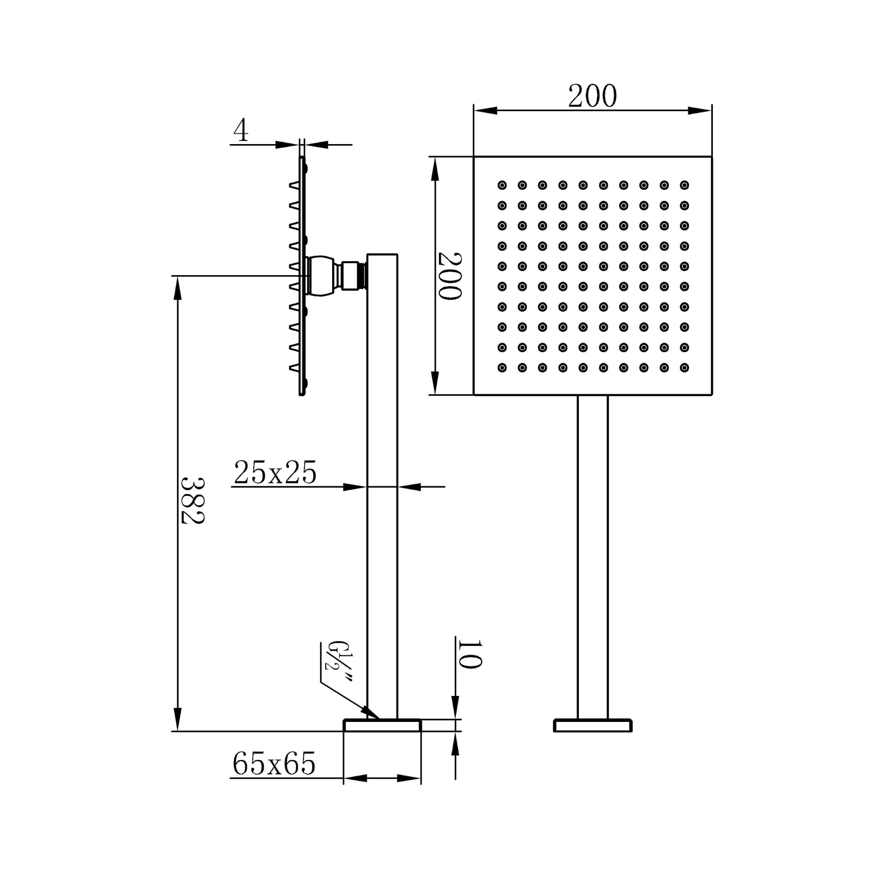 Airlie Rain Shower Head