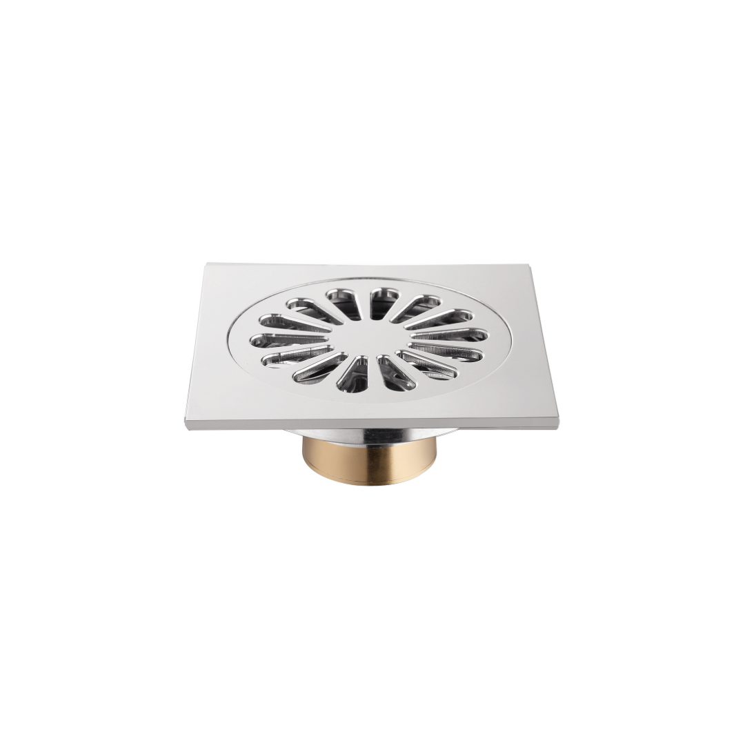 Floor Waste Anti-Smell - Brushed Nickel