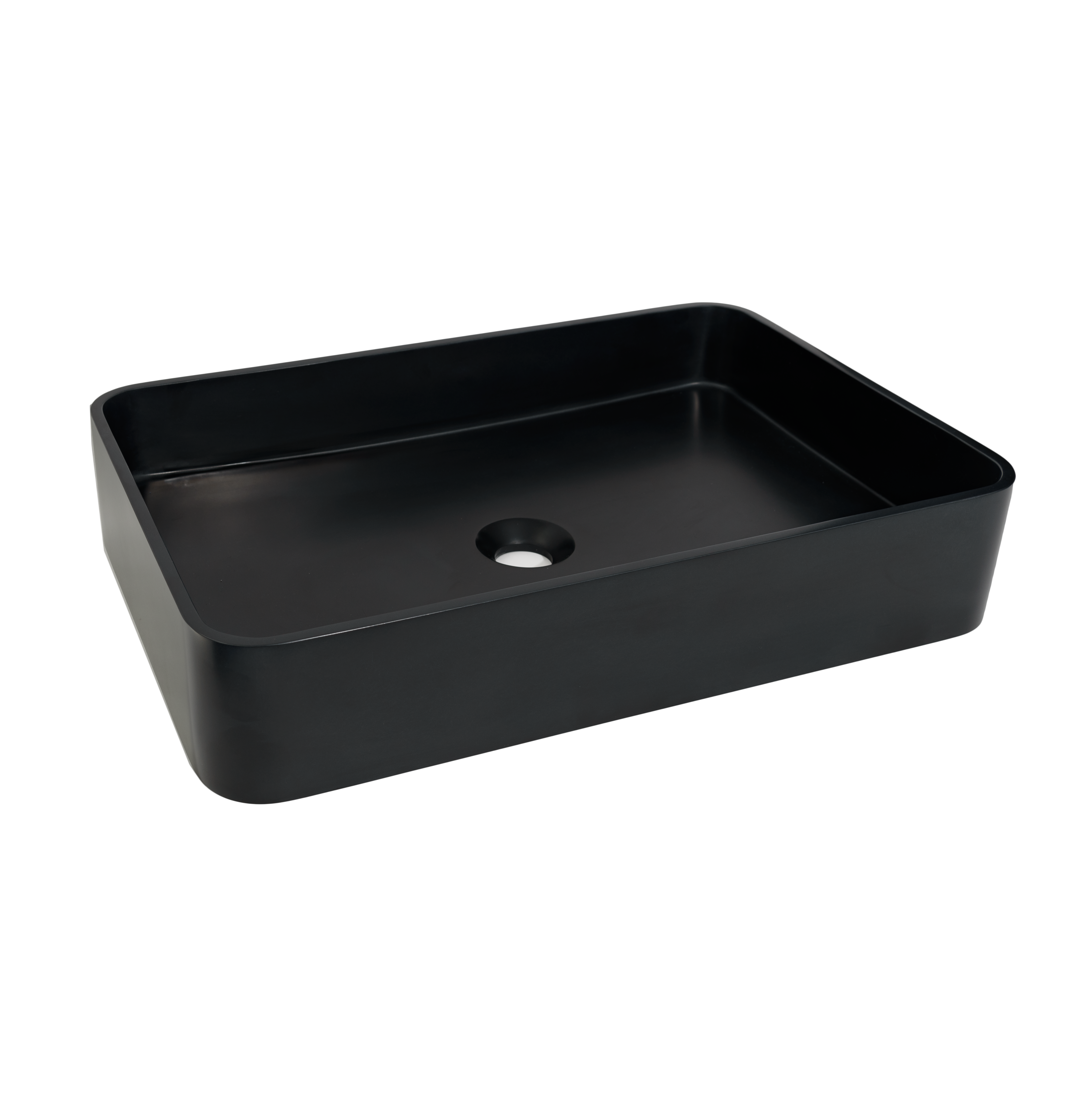 Clara Rectangle Basin - Matte Black