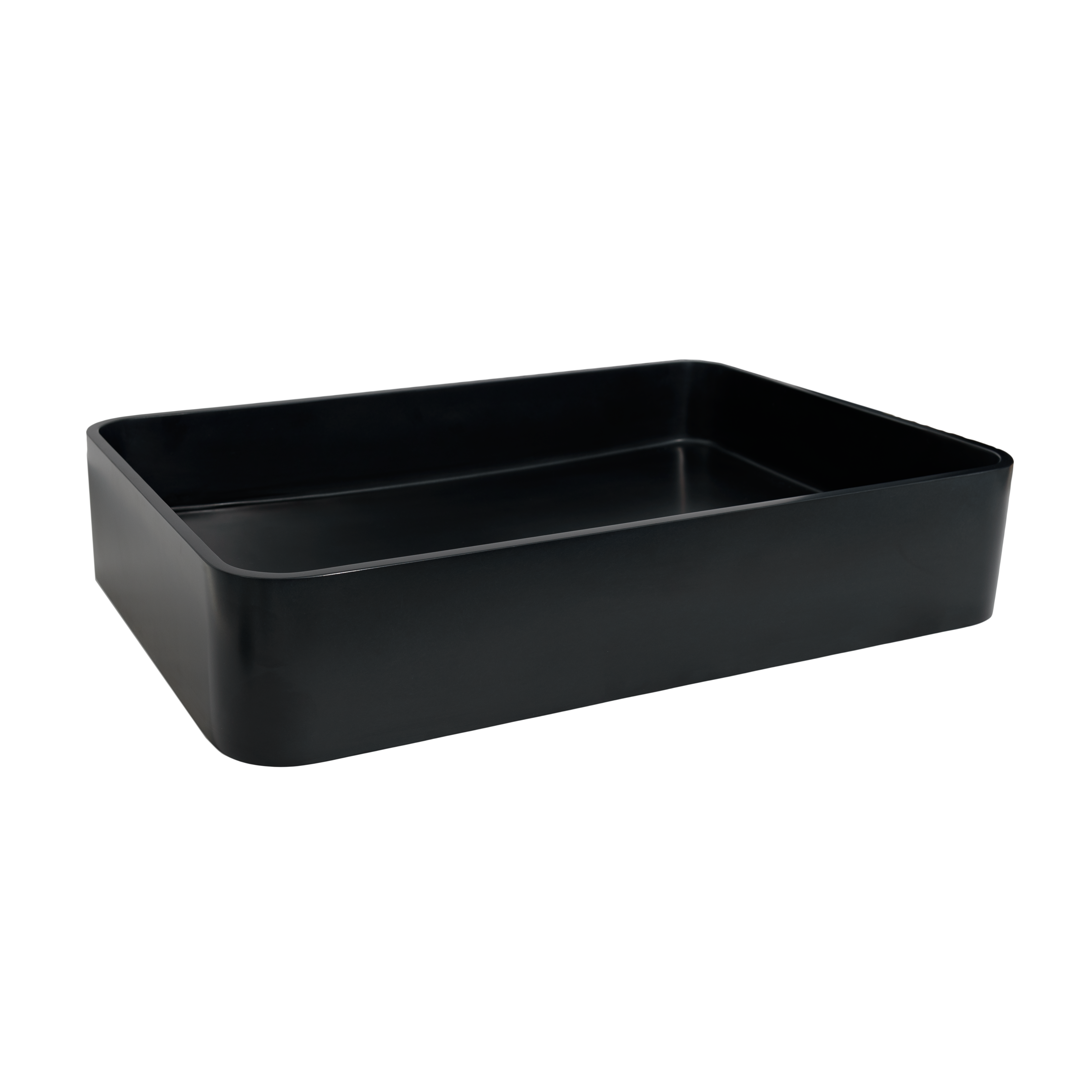 Clara Rectangle Basin - Matte Black