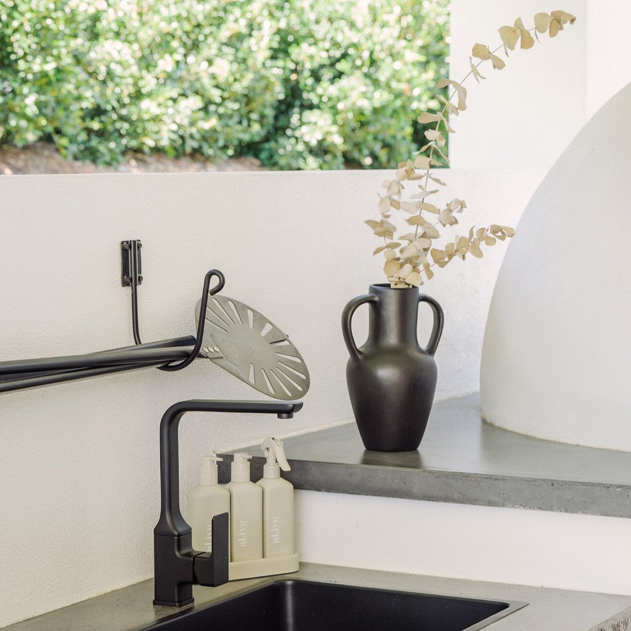 Perth Kitchen Mixer - Matte Black