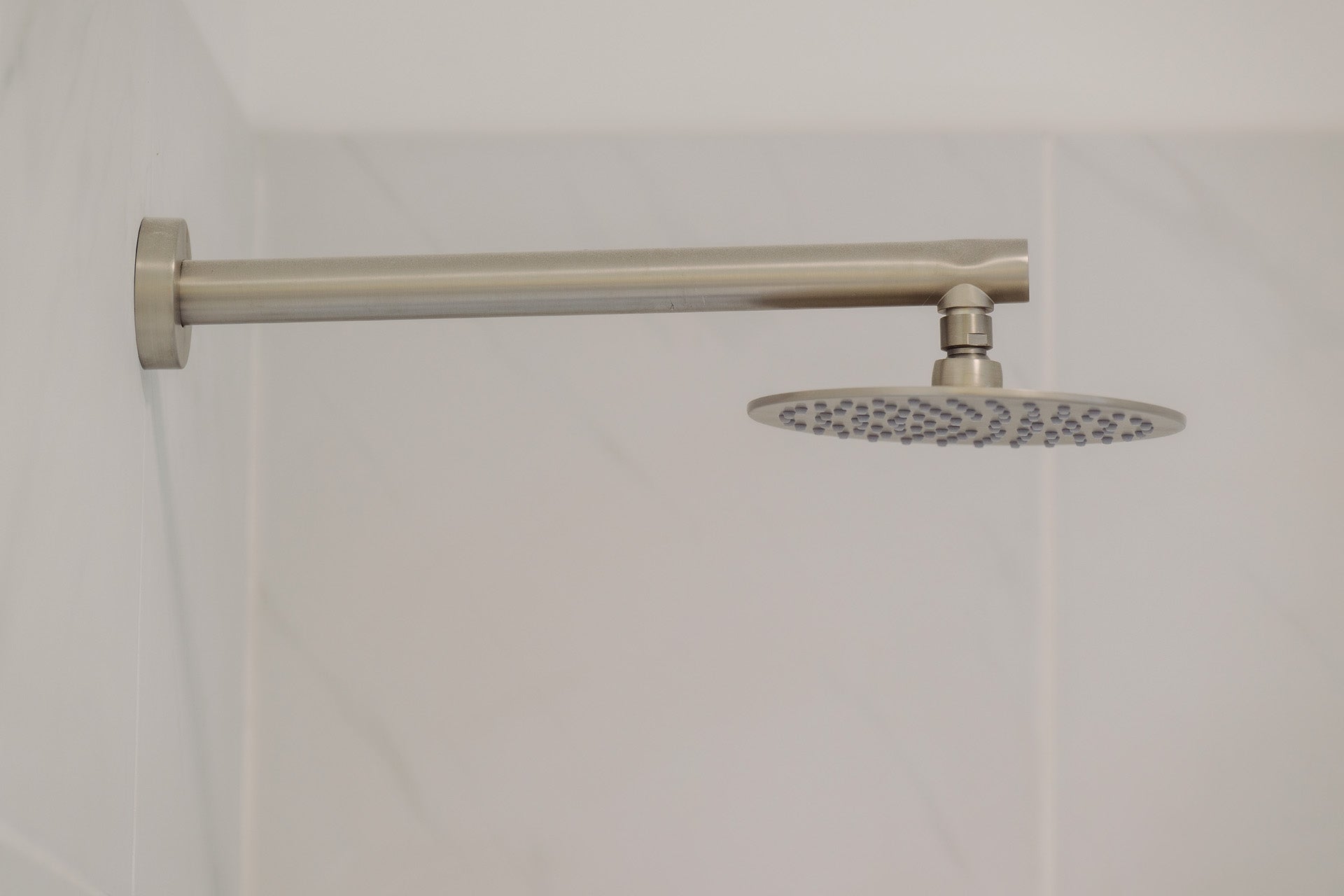 Bargara Rain Shower Head - Brushed Nickel